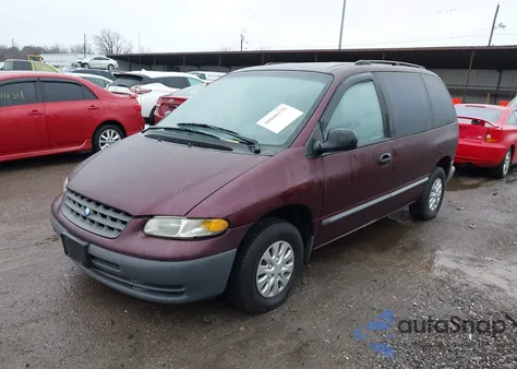 1998 Plymouth Voyager из США, поврежденный, VIN 2P4FP25B9WR782644